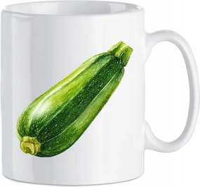 Kerámia bögre Cukkini Divatos Nyomtatott Zöldség Ajándék