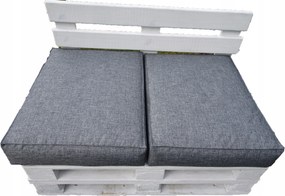 Ülőpárna Egy Euro-raklapra kpl. 2 db 80 x 60 Silver 23