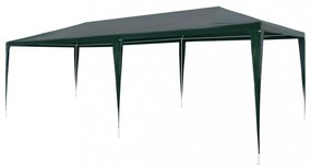 zöld PE rendezvénysátor 3 x 6 m