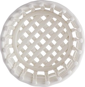 CRAFT kerámia kosár, krémszín Ø16cm