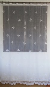 Mg Függöny 7145 Fehér 200x170 kész szalaggal lengyel