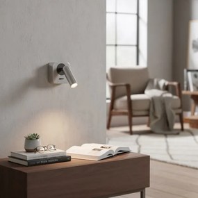 Ideal Lux - LED Fali spotlámpa BEAN LED/3W/230V CRI 90 fényezett króm