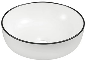 KR-98 WH/BL kerámia design mosdó