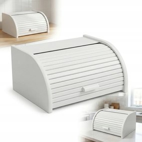 Kenyértartó fa kicsi Fehér 31x26x16cm Lengyel Bükk