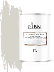 Betonpadló Felújítás Festék 1L Fehér-szürke RAL9002 Félmatt