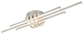 Ezüstszínű LED mennyezeti lámpa 18x81 cm Cinto – Trio