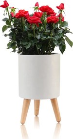 Műanyag önöntözős virágcserép ø 19 cm Calla - Tomasucci