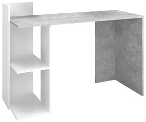 PC asztal Alamein (beton + fehér) . 1116229