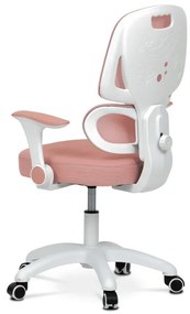 Gyerek Forgószék, Magasságállítás, Rózsaszín Hálós. KA-K1063 PINK