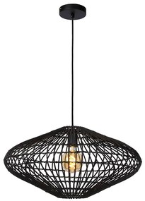 Lucide 03435/56/30 - Csillár zsinóron MAGALI 1xE27/40W/230V fekete