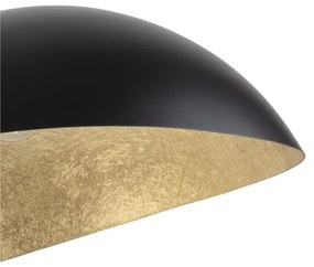 SPACE mennyezeti lámpa 2xE27/60W/230V fekete/arany