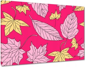 Vászonkép 100x70 Modern szárított levelek