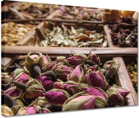 Vászonkép 40x30 Szárított fűszerek