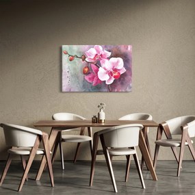 Kép - Orchideák, akvarell (90x60 cm)
