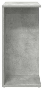 éjjeliszekrények 2 db beton szürke gépi forgácsolt fa