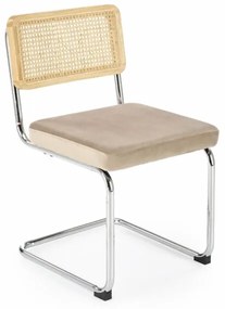 K504 szék, bézs / natúr