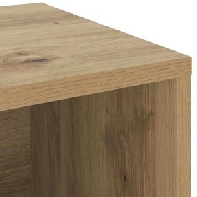Cipőpad polcokkal kézműves tölgy 103 x 30 x 54.5 cm Faanyag