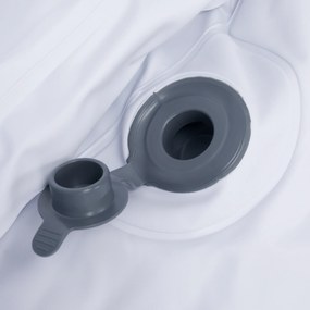 Felfújható pezsgőfürdő, fehér/barna, 2-4 személy, 800 l, Kamino New 1 Típus