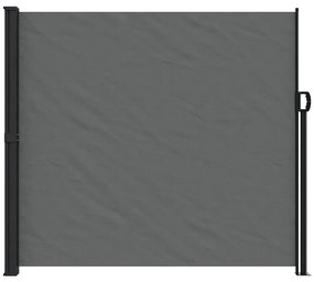 antracitszürke behúzható oldalsó napellenző 180 x 300 cm