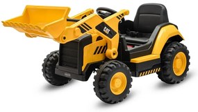 Baby Mix CAT gyerek elektromos traktor, sárga