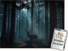 Fotótapéta Erdő Szarvas Állatok Hálószoba Nappali Tapéta Flizelina 250x175