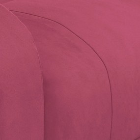 bordó bársony felállást segítő masszázsfotel