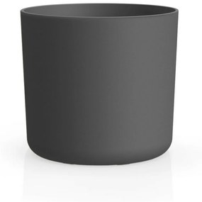 Gardenico Lora virágtartó  antracit, átmérő 30 cm, 30 cm átmérőjű