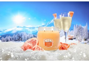Yankee Candle Signature illatgyertya üvegben, közepes méretű Slopeside Spritz, 368 g, S