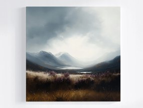 Poszter Tájkép Skócia Hegyek Glencoe Völgy Hanga 80x80