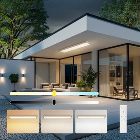 Brilagi-LED dimmelhető fürdőszobai lámpatest FRAME SMART LED/50W/230V 120x30 IP44 + távirányító