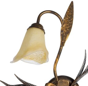 ONLI - Mennyezeti lámpa ALGA 3xE14/6W/230V bronz