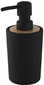 BISK Erga Plain, álló szappanadagoló, fekete matt-barna, ERG-06572