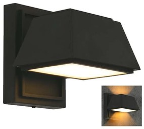 LED Kültéri fali lámpa LED/15W/230V IP65 4000K fekete