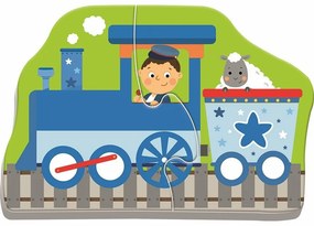 Trefl Baby puzzle szállító járművek, 8 darab