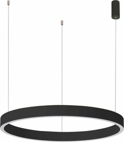 Függeszték Fekete Brasco Down ITALUX-PND-56215-080RPP-BK-3KS4K-TRDIMM