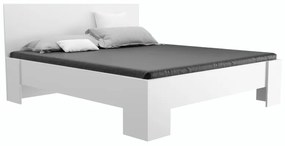 FORTE ágy, 160x200, fehér