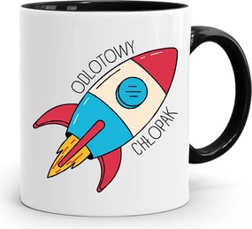 Ajándék Bögre Fekete Fiúnak Fiús Nyomtatott Fotóval