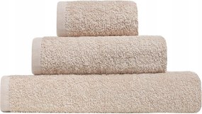 Tony törölköző 70x140 bézs 400g/m2 frottír