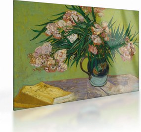Üveg kép - Vincent van Gogh, Oleanders, reprodukciók (70x50 cm)