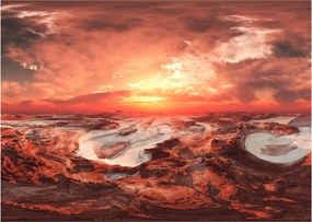 Üveg kép - Mars (70x50 cm)