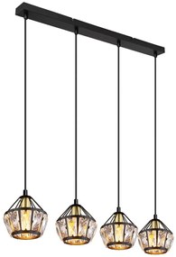 Globo 54359-4H - Csillár zsinóron LOIS 4xE14/40W/230V