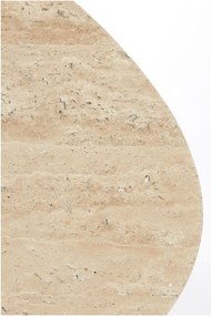 Barna dohányzóasztal 72x90 cm Mahelona – Light &amp; Living