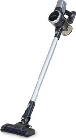 Klarstein Clean Butler 4G Silent, vezeték nélküli porszívó, 16 kPa, 0,8 l, HEPA10, fekete