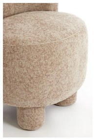 Világosbarna fotel Kamova – Light &amp; Living