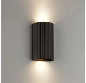 Brilliant - Fali lámpa UNDULA 2xGU10/10W/230V fekete