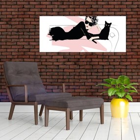 Kép - Fashion lady (120x50 cm)