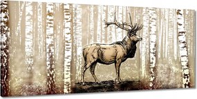 Képek 210x100 Szarvas Nyírfa Erdő