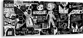Kép - Graffiti (120x50 cm)