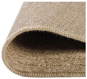 Fekete-bézs kerek kültéri szőnyeg ø 120 cm Comilla – Ayyildiz Carpets