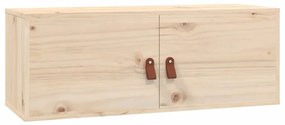 tömör fenyőfa faliszekrény 80 x 30 x 30 cm